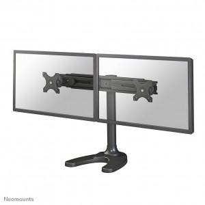 Newstar FPMA-D700DD LCD/LED/TFT-Bureausteun Black (2 monitoren) incl. voet