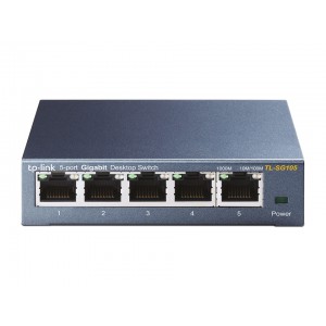 TP-Link TL-SG105 5-Poorts Gigabit Netwerkswitch Metal