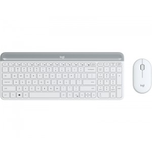 Logitech Wireless Desktop MK470 White