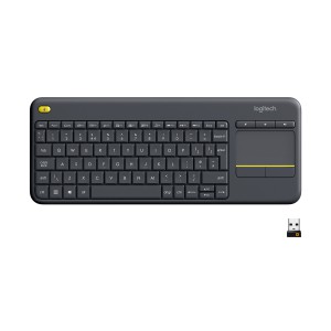 Logitech Wireless Touch Keyboard K400 Plus Black
