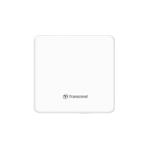 Transcend TS8XDVDS-K 8x DVD-Rewriter USB Slimline White