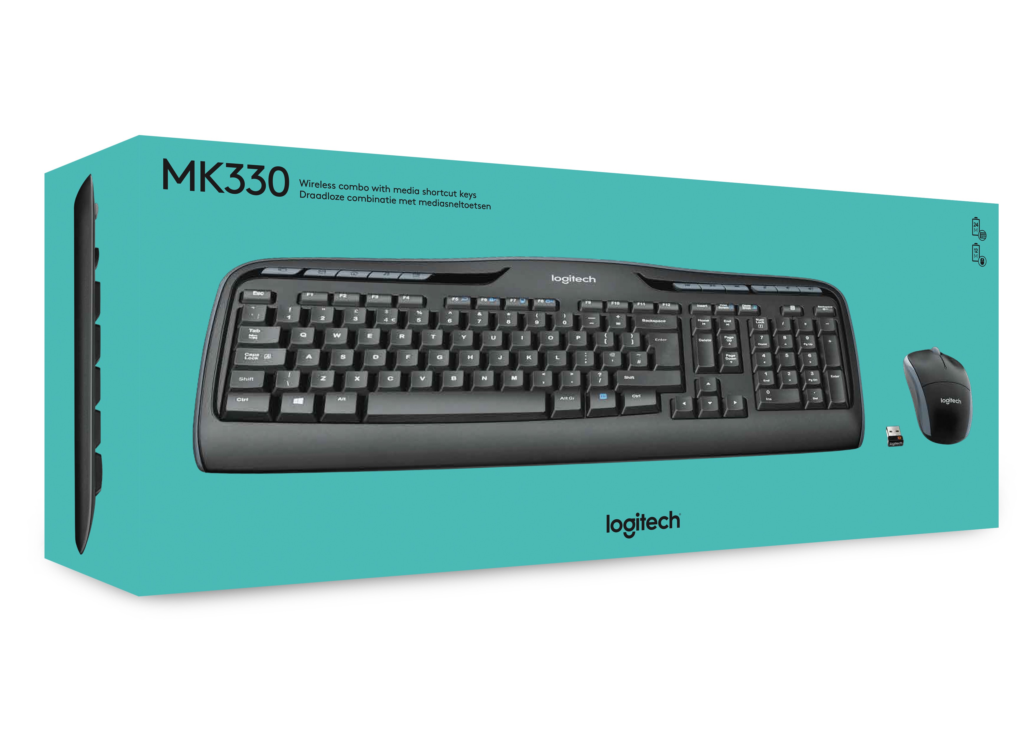 Logitech Wireless Desktop MK330 | Compèl Computers