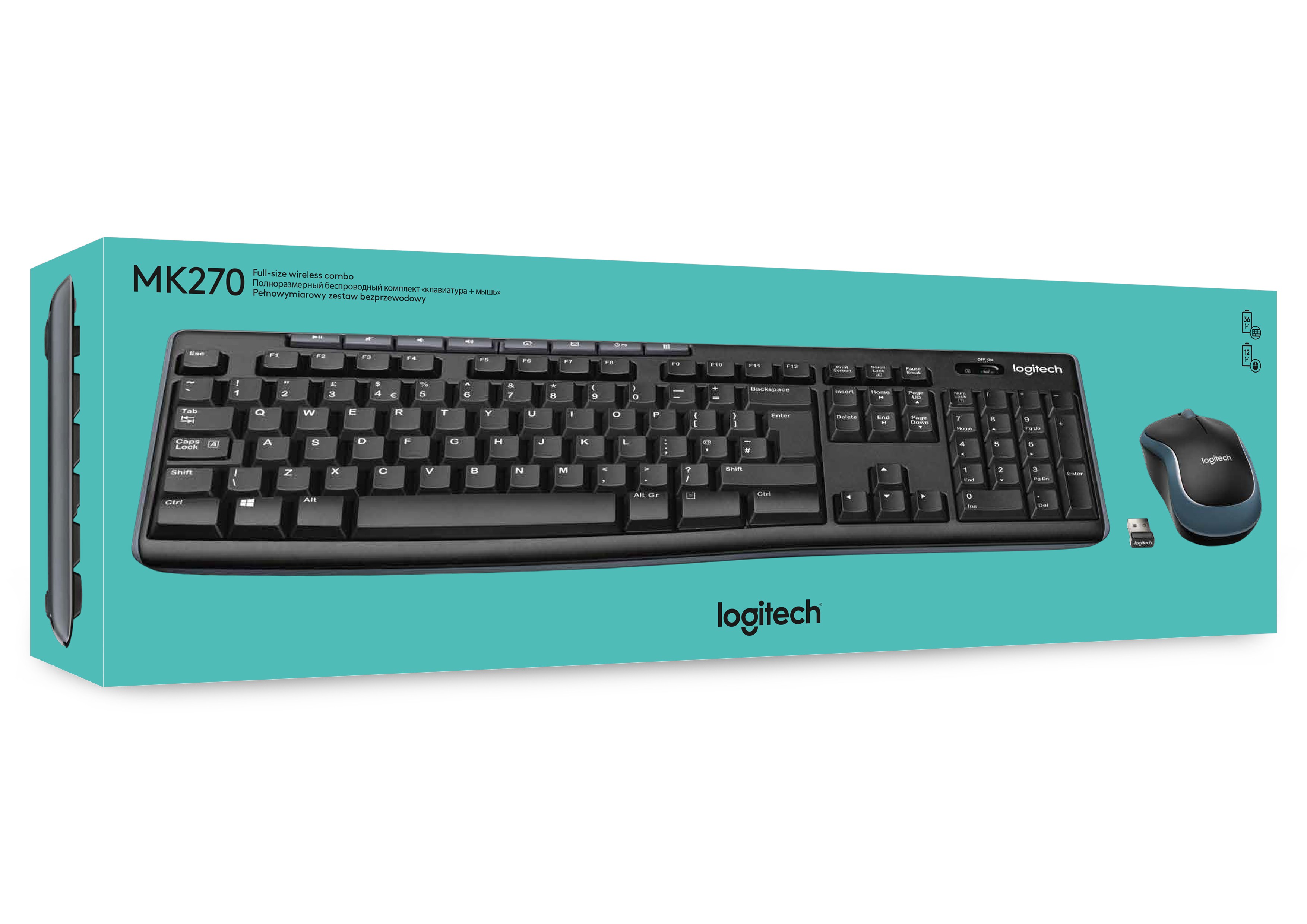 Logitech Wireless Desktop MK270 | Compèl Computers
