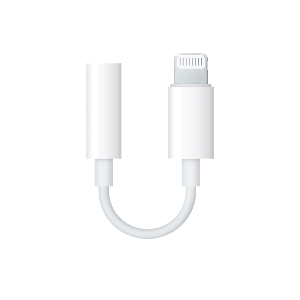 Apple Lightning to 3.5mm Headphone Jack Adapter Comp l Computers